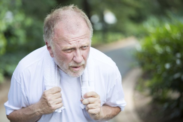 weak old man