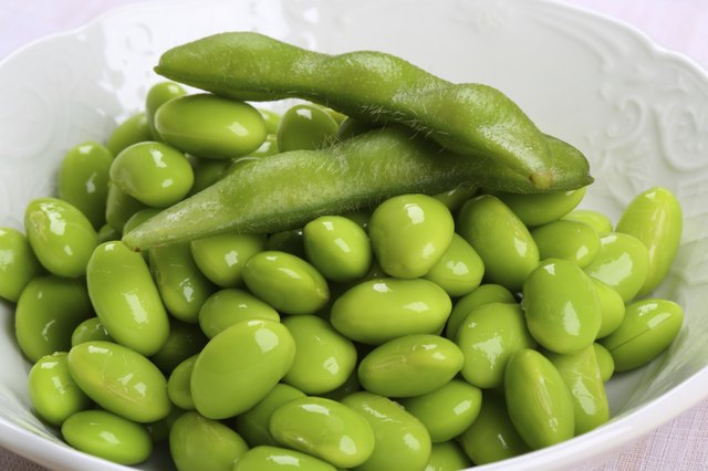 Edamame (Green soybeans)