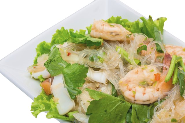 Glass noodle with shrimps