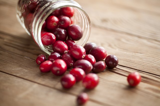 Red cranberries
