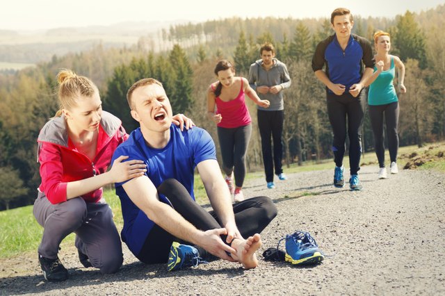 Injury during jogging