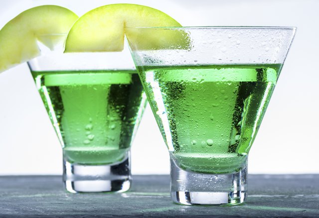 Green Apple Martini Cocktail