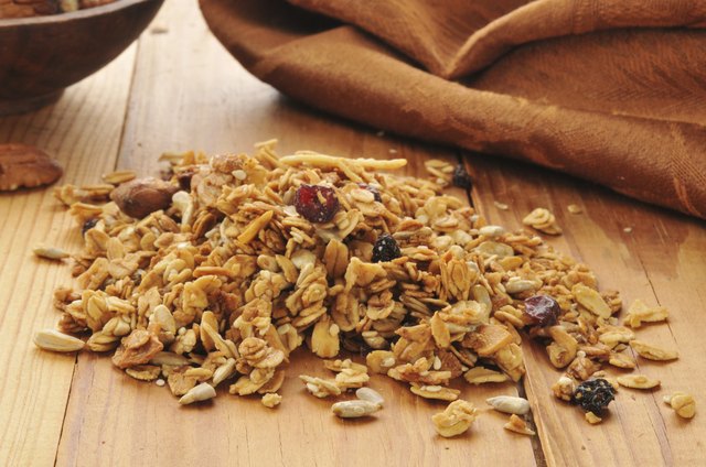 Healthy organic granola