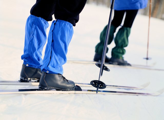 Detail of Cross-Country Skiers