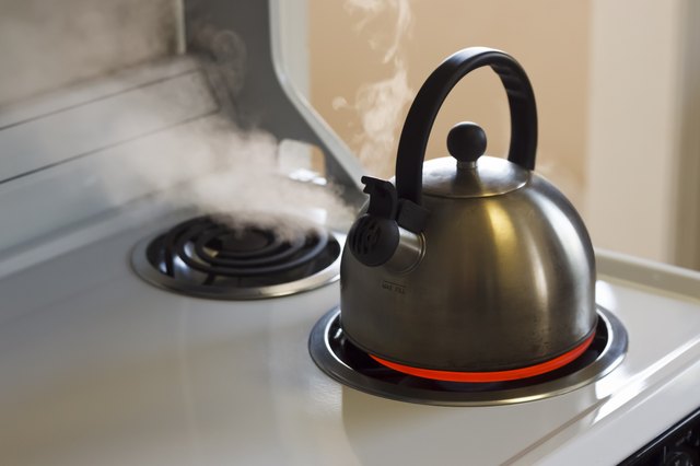 Steaming Tea Kettle