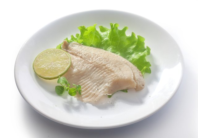 Steamed tilapia