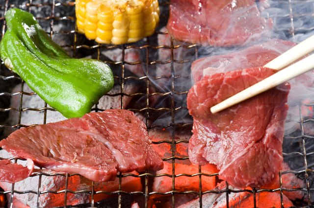 Close Up of Grilled Beef