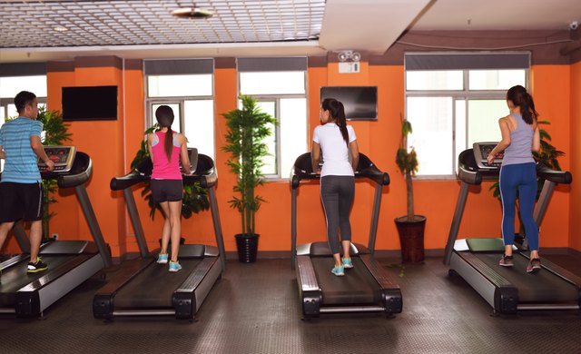 People on the treadmill