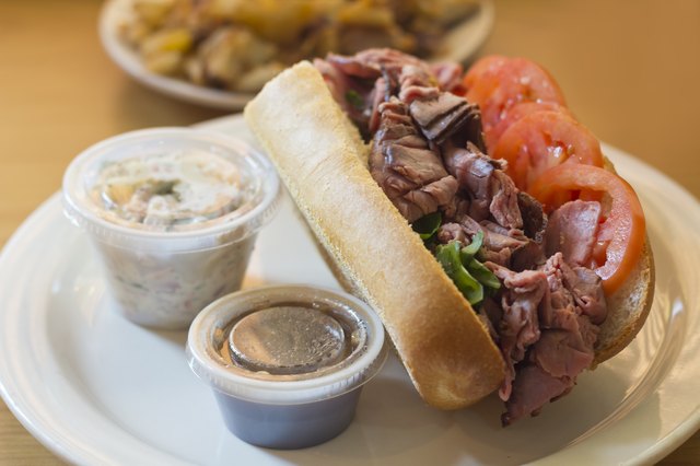 Roast Beef Sub Sandwich