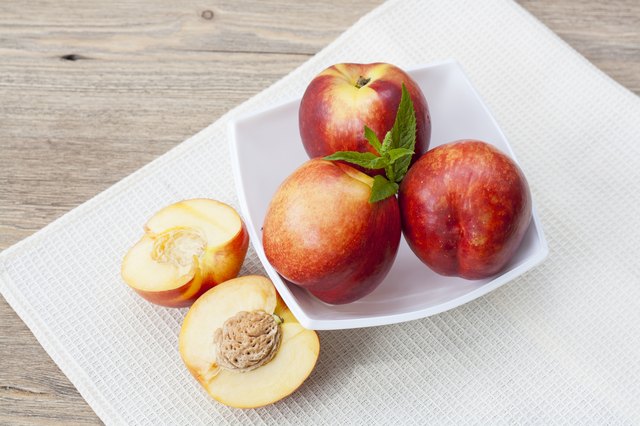 Juicy nectarines