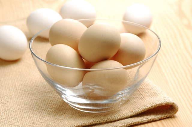 Bowls of eggs