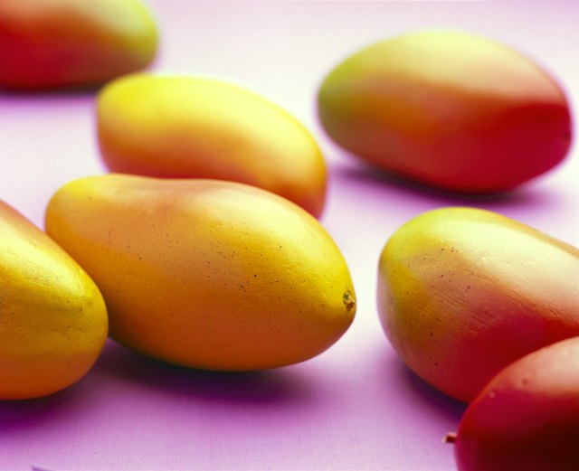 Close-up of mangoes