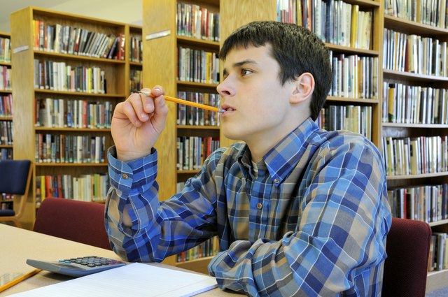 Student Ponders Problem