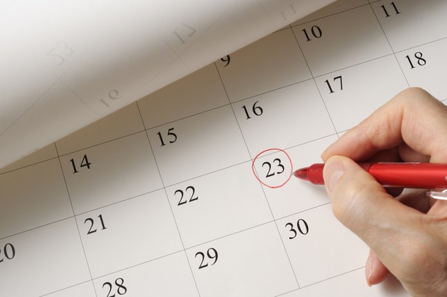 Setting a date