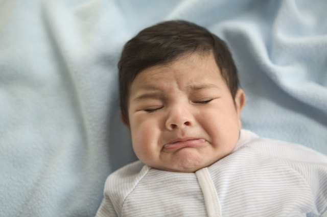 Baby boy crying