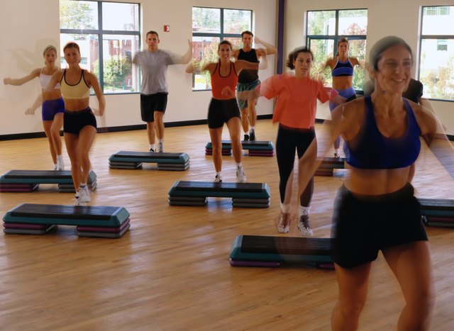 Step Aerobics Class