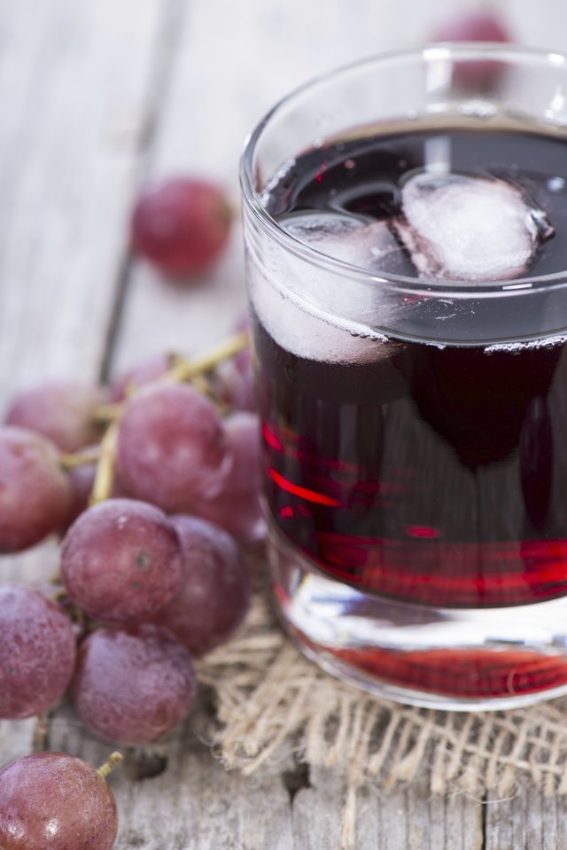 Grape Juice with Ice