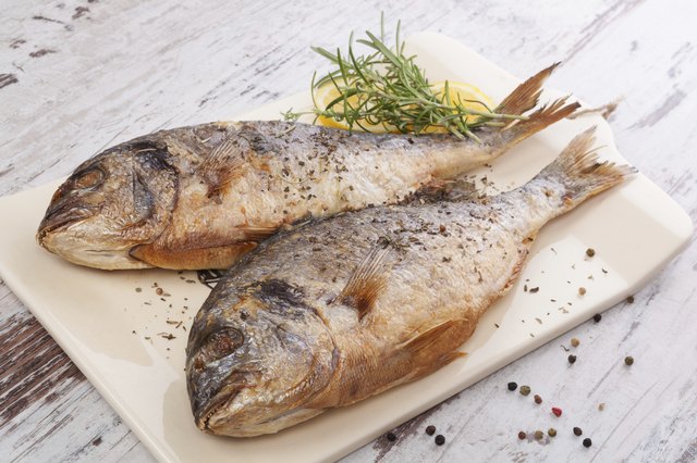 Delicious seafood background