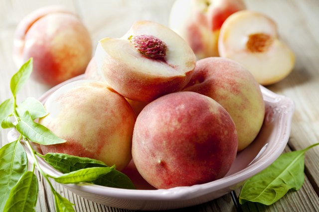 white peaches