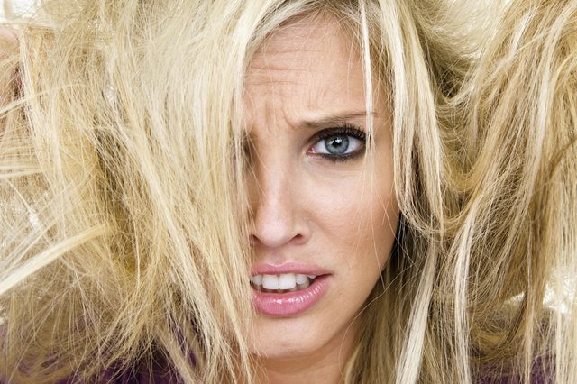 What Causes Hair to Become Dry & Brittle? | Livestrong.com