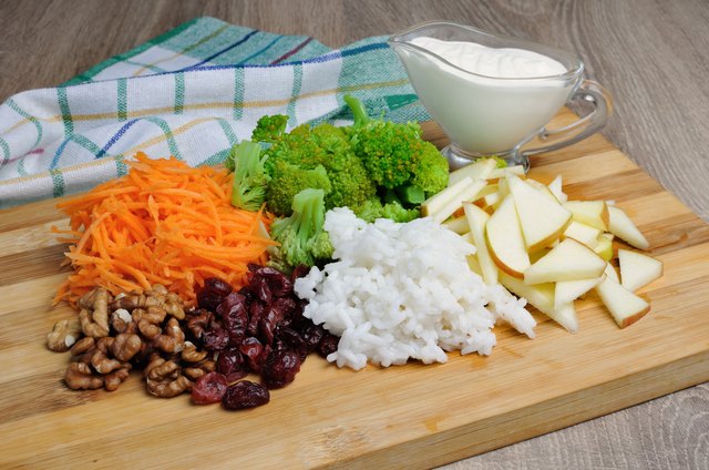 Ingredients for salad