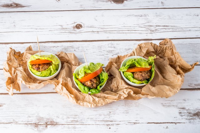 Bunless burgers