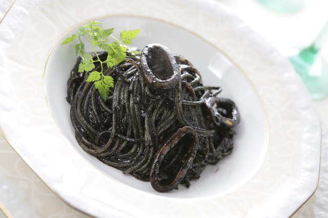 Squid Ink Spaghetti