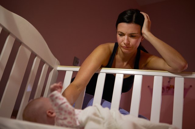 Mother With Baby Suffering From Post Natal Depression