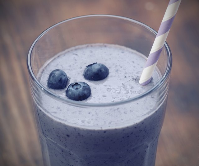 Blueberry smoothie