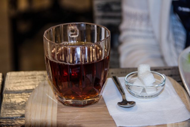 Big cup of black tea