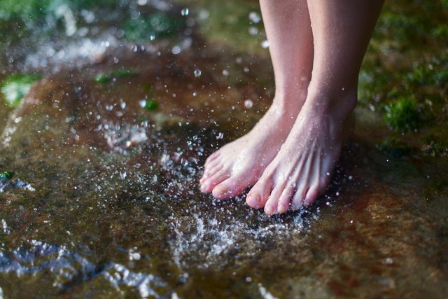 Barefoot on the water