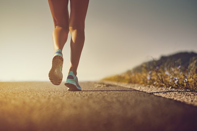 Runner feet and shoes