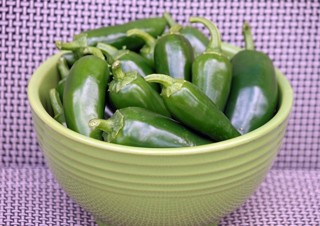 Bowl of Jalapeno Peppers