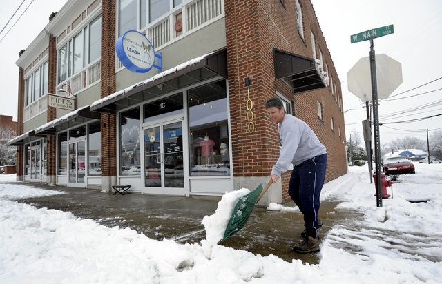 Major Winter Storm Cripples North Carolina