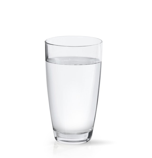 Glass of water
