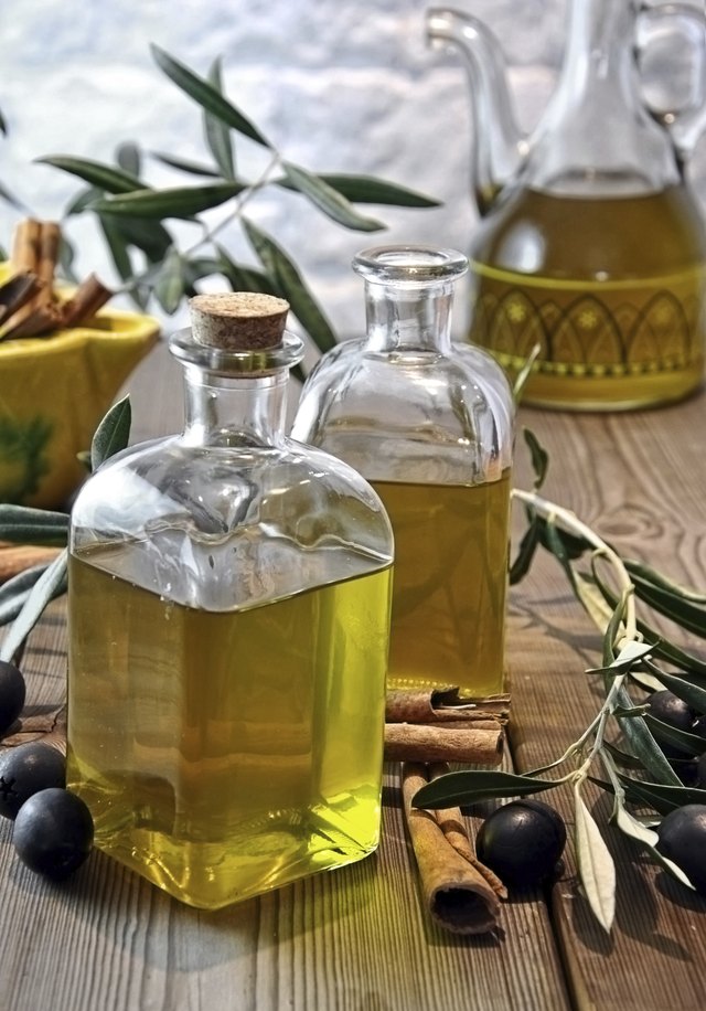 bottled olive oil