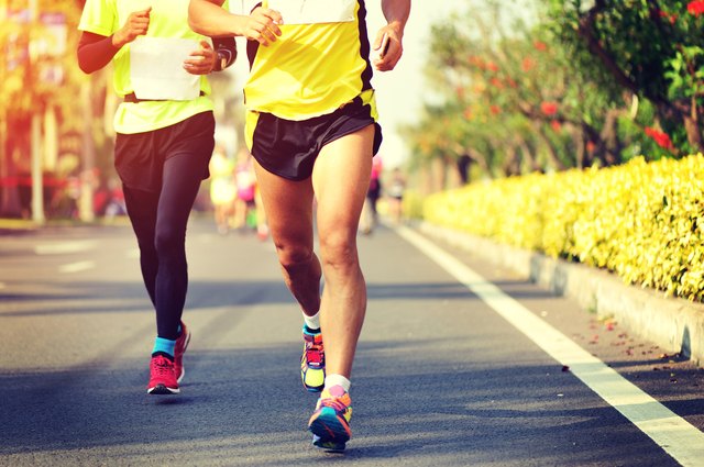 marathon runner legs