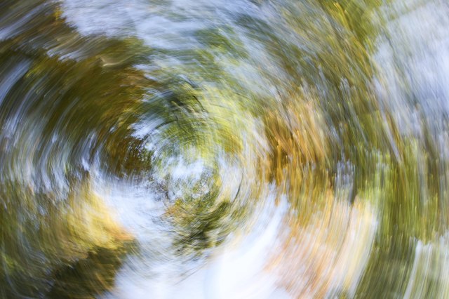 Blurred Autumn Leaves