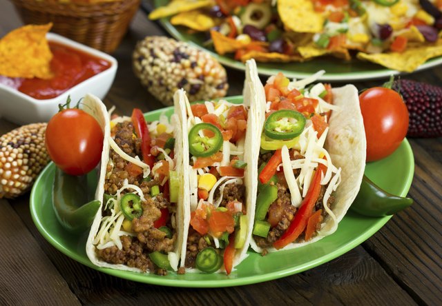 Beef taco