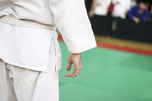 karate man ready to fight