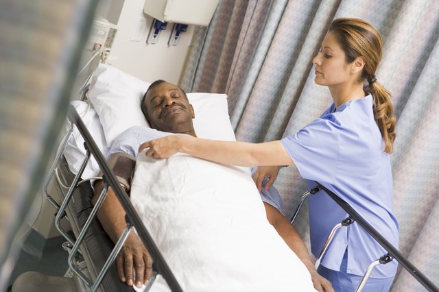 Nurse Caring For Patient