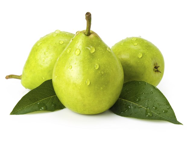 green pears
