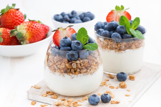 Yogurt as a Protein Snack for Bodybuilding | livestrong