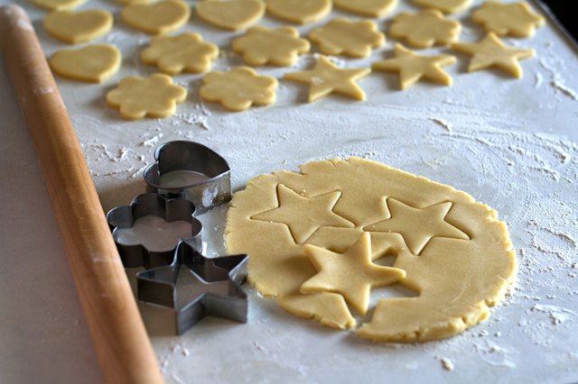 The process of making homemade cookies