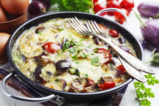 Omelet with vegetables