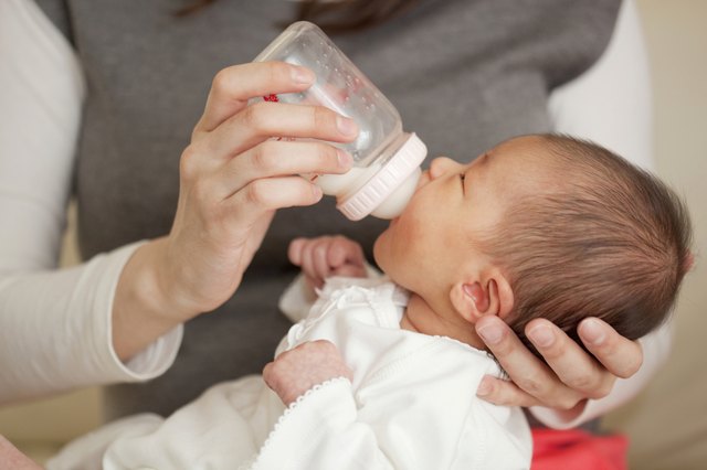 Baby drink milk