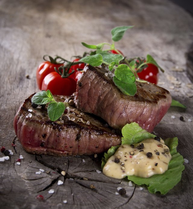 Delicious beef steak