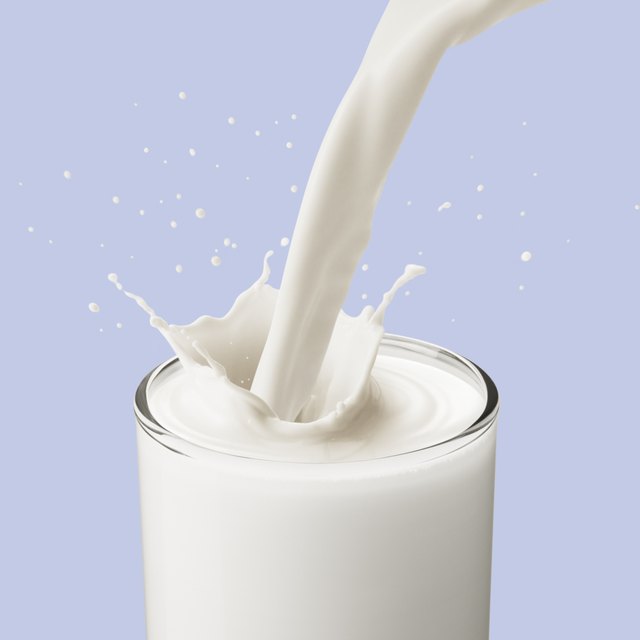 pouring milk