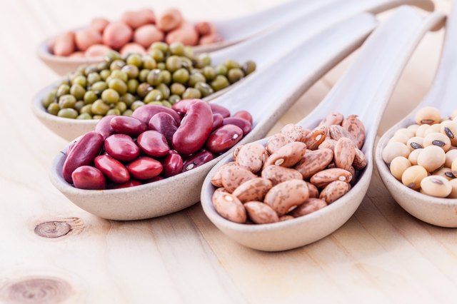 Assortment of beans and lentils