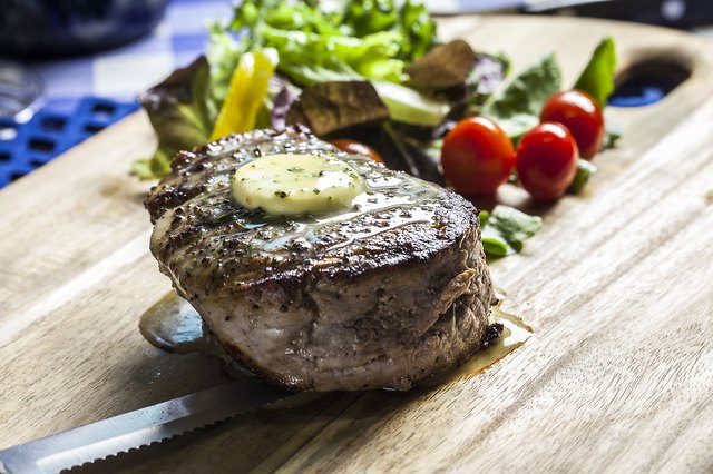 Fillet Steak and salad - the new healthy